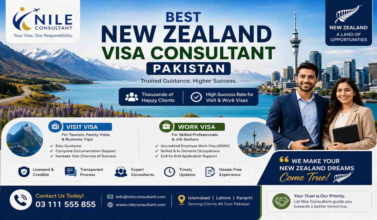 Best New Zealand Visa Consultant Pakistan
