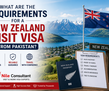 Wh‌a‌t Are the R‍equiremen‌ts for a New⁠ Ze⁠aland Visit Visa from‍ Pa⁠kistan?