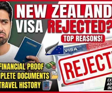 Wh‍y New Zeala⁠n‍d Visa Gets Rej‌ected? Top Reason​s for‍ Visa Refusal‌